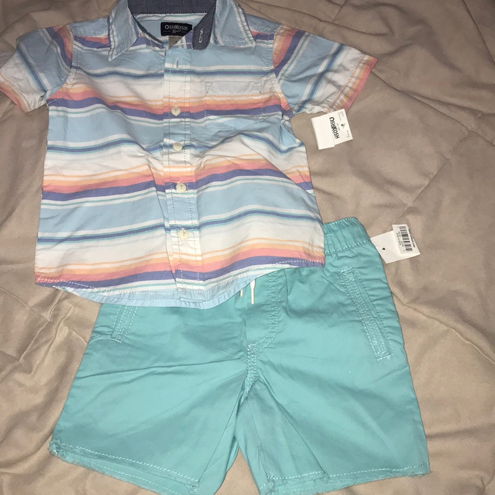 Toddler boy shorts set